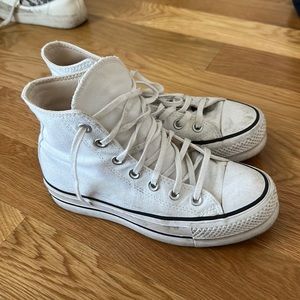 Women’s high top platform converse!